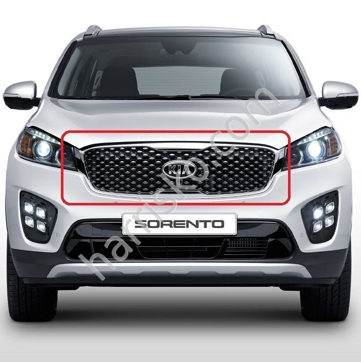 Решетка радиатора для Kia Sorento Prime 86350C5010 , 86380C5000 ...