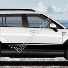 Наклейка боковой линии Santa FE MX5 Artx 4шт. Комплект