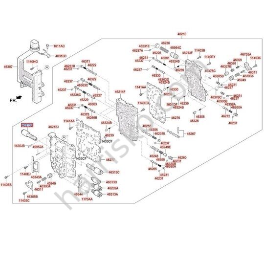 КЛАПАН СОЛЕНОИД НА HYUNDAI/KIA 463134G400