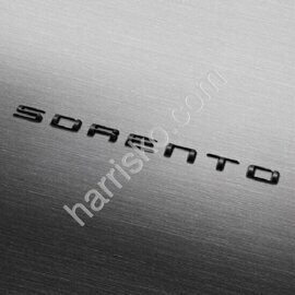 ЧЕРНАЯ ЭМБЛЕМА SORENTO НА KIA SORENTO MQ4