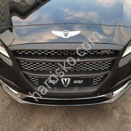 Решетка радиатора M&S (B TYPE) на Genesis G80 (Пластиковая сетка)